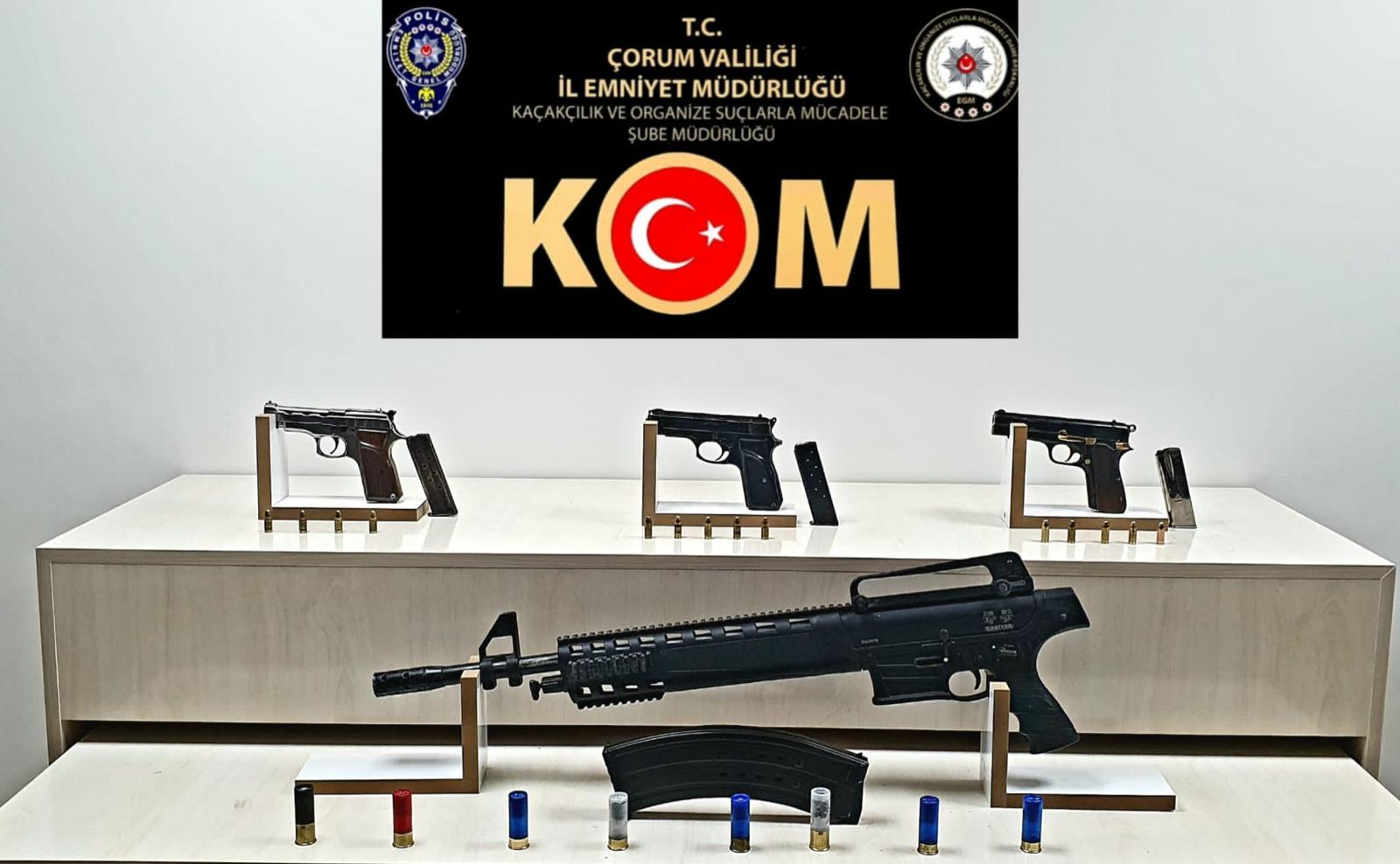 RUHSATSIZ SİLAH OPERASYONU